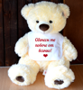 Picture of Плюшен мечок  43см "Теди" с лично послание