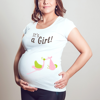 Picture of Тениска за бременни "It's a girl"