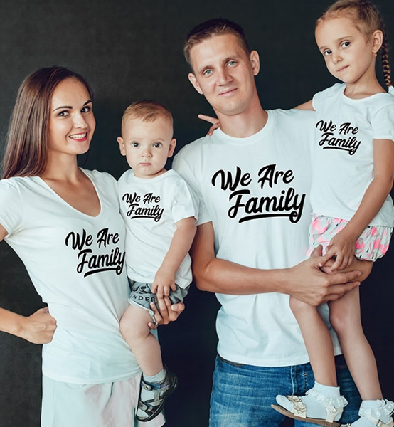 Picture of Комплект семейни тениски We are family