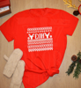 Picture of Коледна дамска тениска с твоето име "Ugly Sweater"