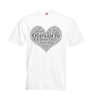 Picture of Мъжка тениска "Сърце от Обичам те"