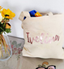 Picture of Персонализирана чанта за плаж или пазар "Розово злато"