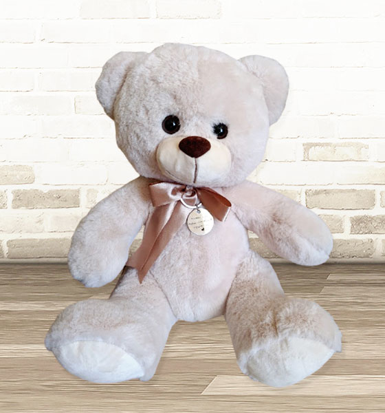 Picture of Плюшен мечок  "Теди" с медальон с Твое послание