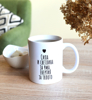 Picture of Енергийна чаша с твоята буква и позитивно утвърждение "Tea time - Me time"